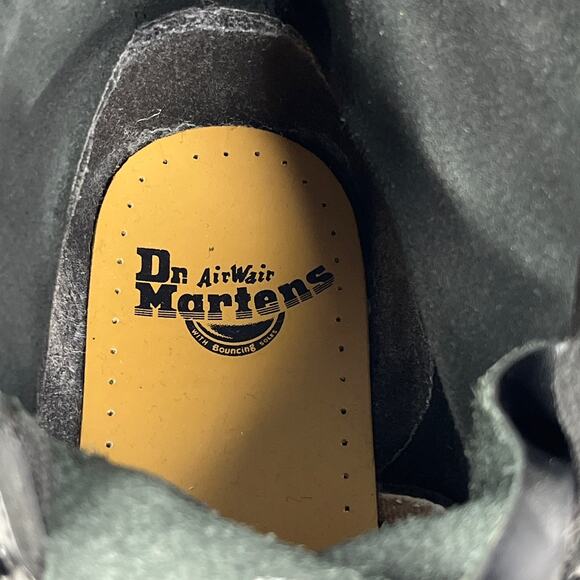 Dr. Martens 1460 Smooth Leather Black Lace Up Boots EU41 W9 M8 UK7 - Picture 4 of 14